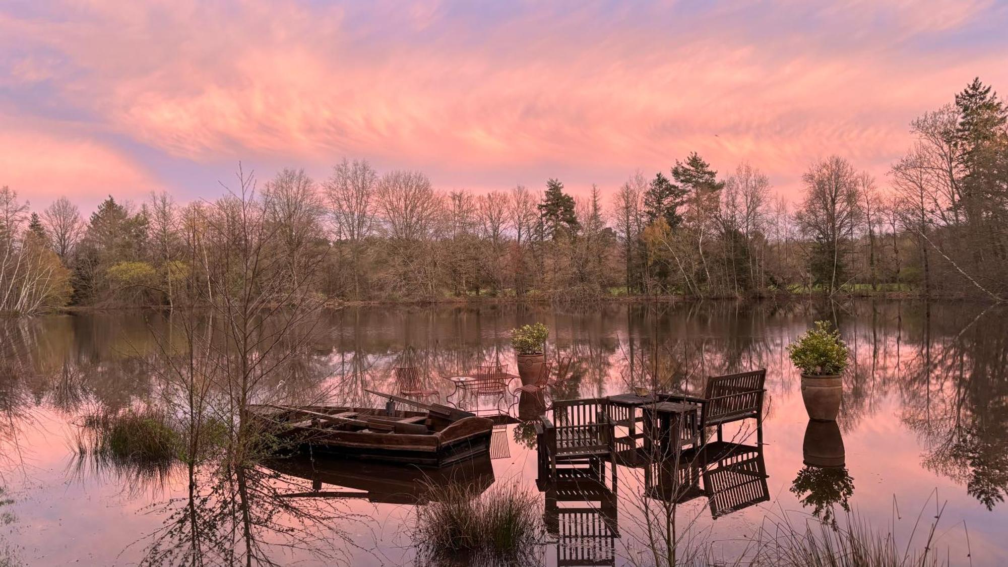 Paradis Perdu En Sologne Avec Plage Privee Villeny Esterno foto