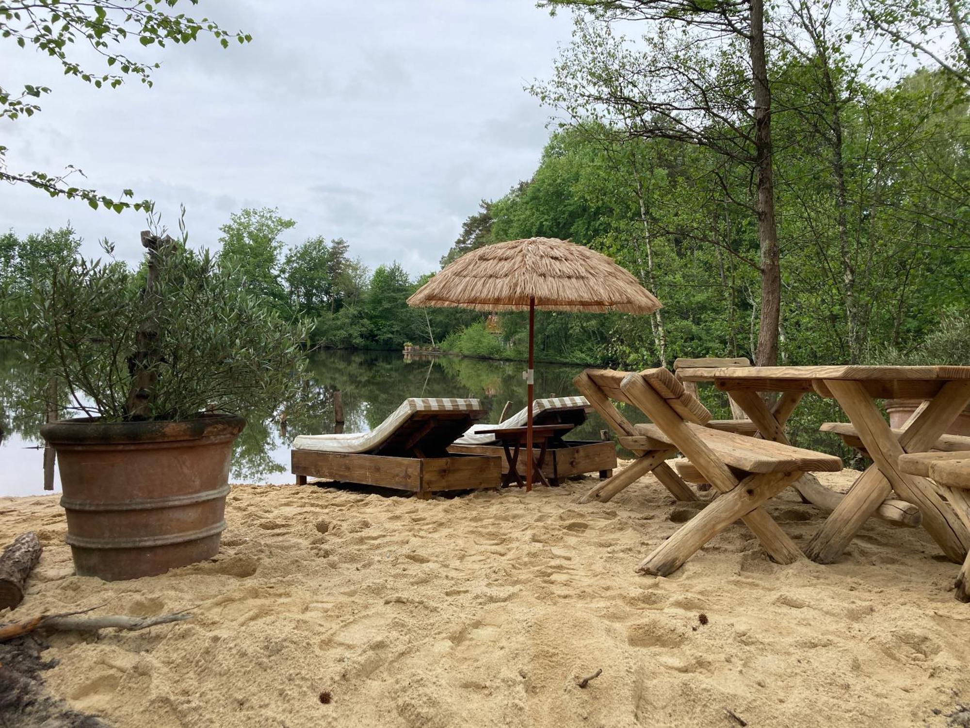 Paradis Perdu En Sologne Avec Plage Privee Villeny Esterno foto