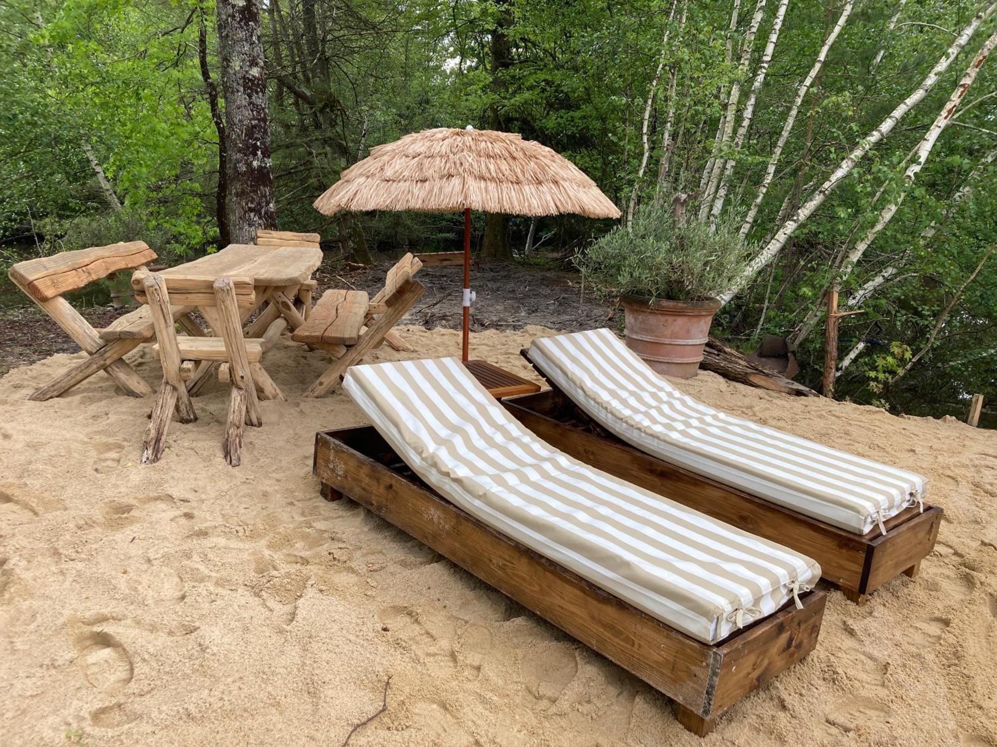 Paradis Perdu En Sologne Avec Plage Privee Villeny Esterno foto